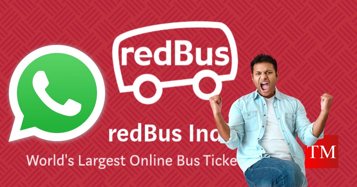 Redbus Whatsapp Ticket Booking