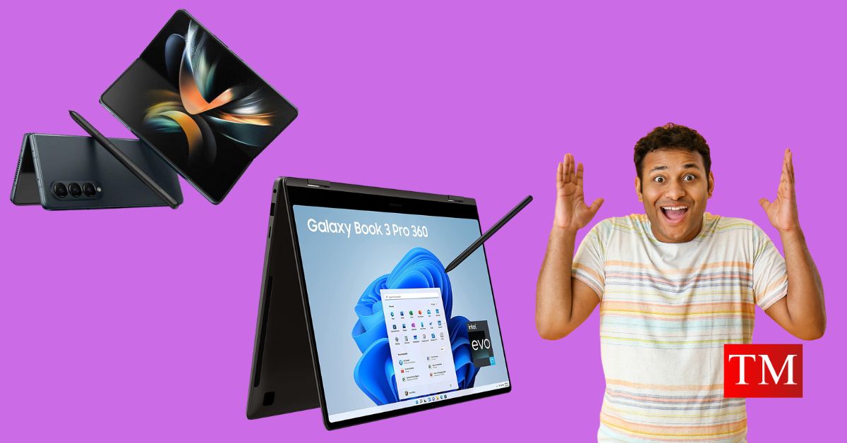 samsung foldable laptop and tablet