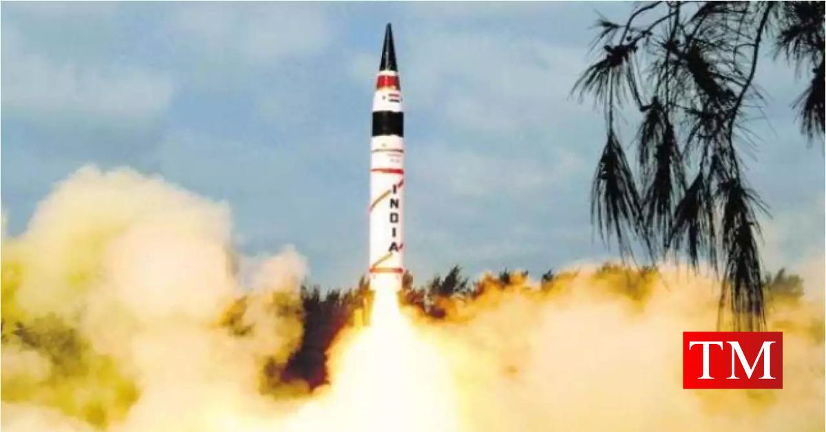 Agni 1 Missile Launch