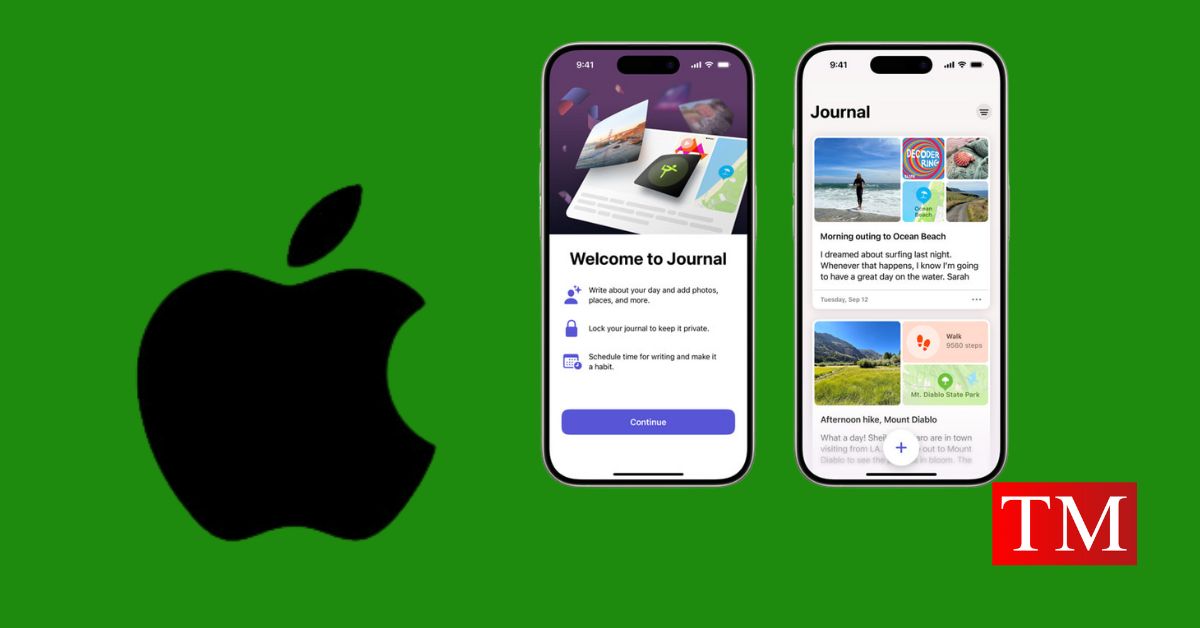 Apple Journal App launch